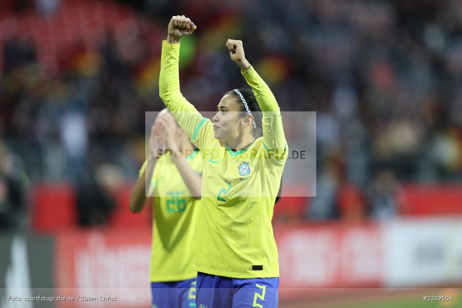 Antonia Silva, Max-Morlock-Stadion, Nürnberg, 12.04.2023, sport, action, Fussball, DFB, FIFA, UEFA, Freundschaftsspiel, BRA, GER, Frauen-Nationalmannschaft, Brasilien, Deutschland - Bild-ID: 2359504 Antonia Silva, Max-Morlock-Stadion, Nürnberg, 12.04.2023, sport, action, Fussball, DFB, FIFA, UEFA, Freundschaftsspiel, BRA, GER, Frauen-Nationalmannschaft, Brasilien, Deutschland - Bild-ID: 2359504