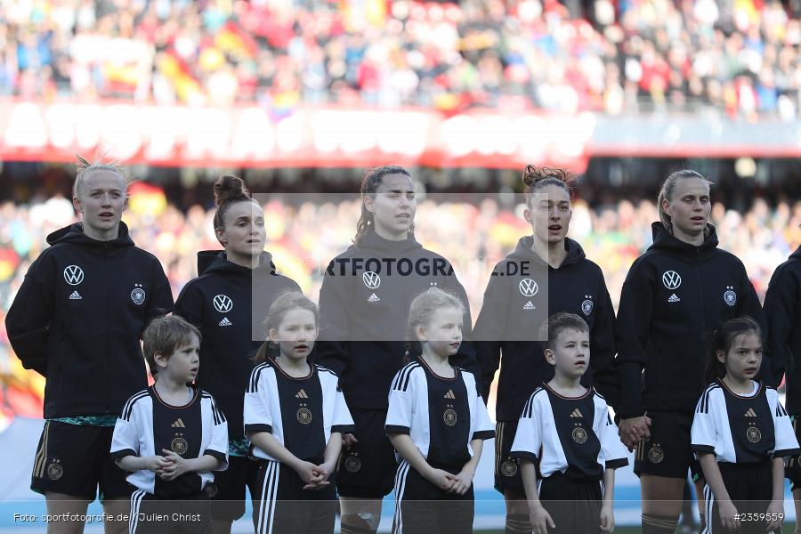 Felicitas Rauch, Max-Morlock-Stadion, Nürnberg, 12.04.2023, sport, action, Fussball, DFB, FIFA, UEFA, Freundschaftsspiel, BRA, GER, Frauen-Nationalmannschaft, Brasilien, Deutschland - Bild-ID: 2359559
