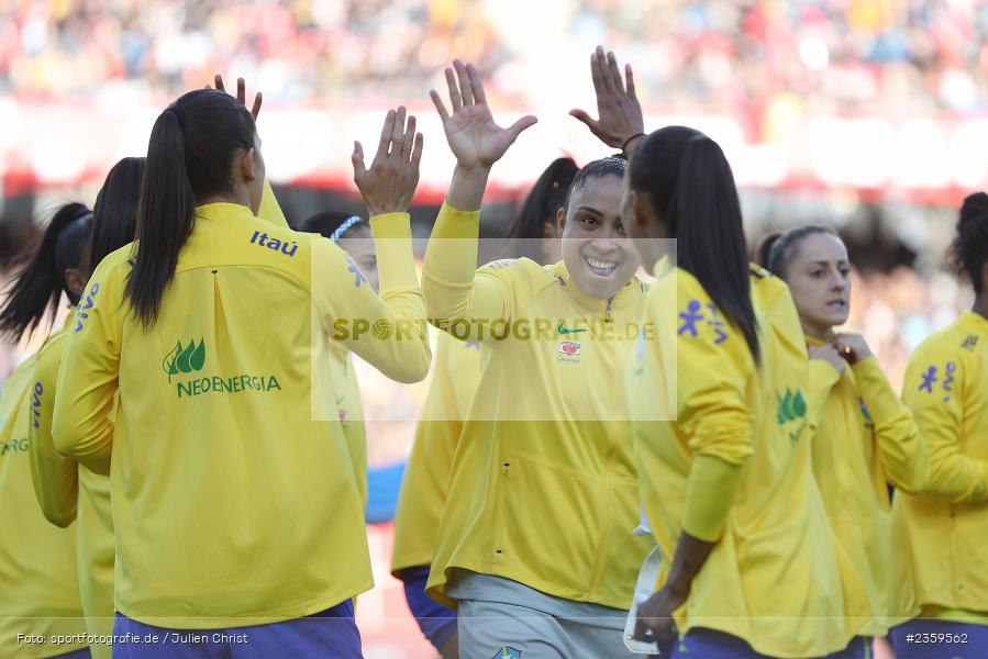 Max-Morlock-Stadion, Nürnberg, 12.04.2023, sport, action, Fussball, DFB, FIFA, UEFA, Freundschaftsspiel, BRA, GER, Frauen-Nationalmannschaft, Brasilien, Deutschland - Bild-ID: 2359562