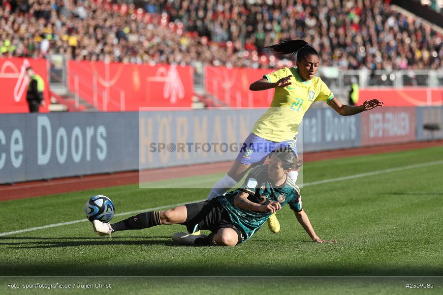 Kerolin Ferraz, Max-Morlock-Stadion, Nürnberg, 12.04.2023, sport, action, Fussball, DFB, FIFA, UEFA, Freundschaftsspiel, BRA, GER, Frauen-Nationalmannschaft, Brasilien, Deutschland - Bild-ID: 2359585