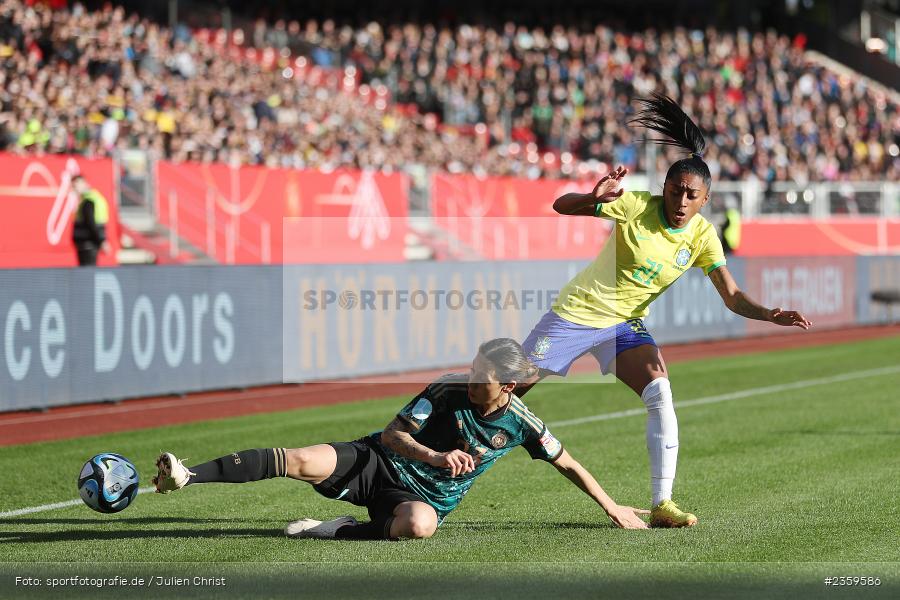 Kerolin Ferraz, Max-Morlock-Stadion, Nürnberg, 12.04.2023, sport, action, Fussball, DFB, FIFA, UEFA, Freundschaftsspiel, BRA, GER, Frauen-Nationalmannschaft, Brasilien, Deutschland - Bild-ID: 2359586