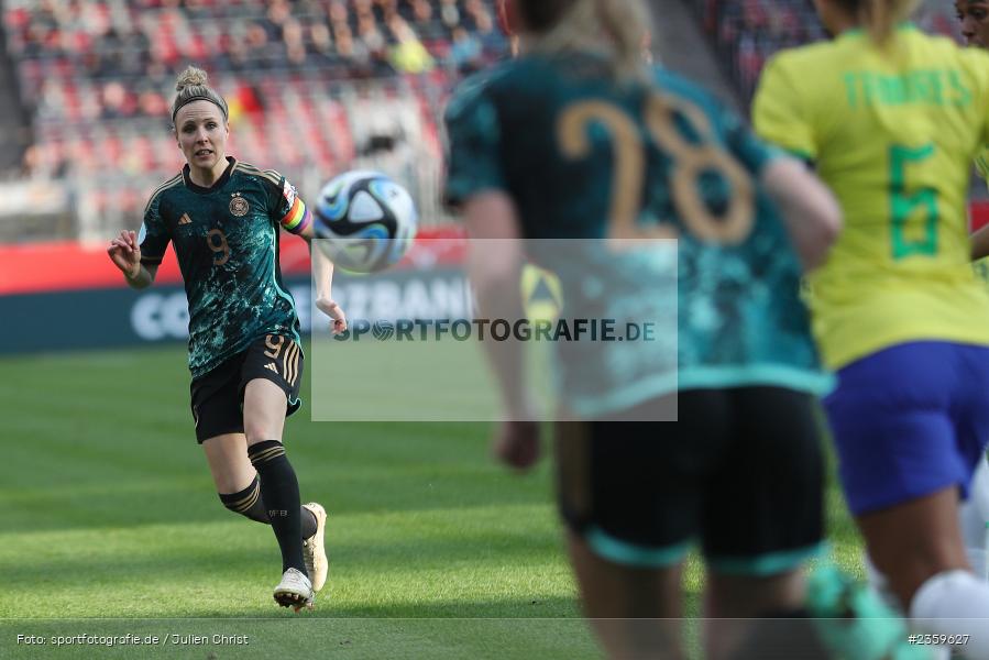 Svenja Huth, Max-Morlock-Stadion, Nürnberg, 12.04.2023, sport, action, Fussball, DFB, FIFA, UEFA, Freundschaftsspiel, BRA, GER, Frauen-Nationalmannschaft, Brasilien, Deutschland - Bild-ID: 2359627