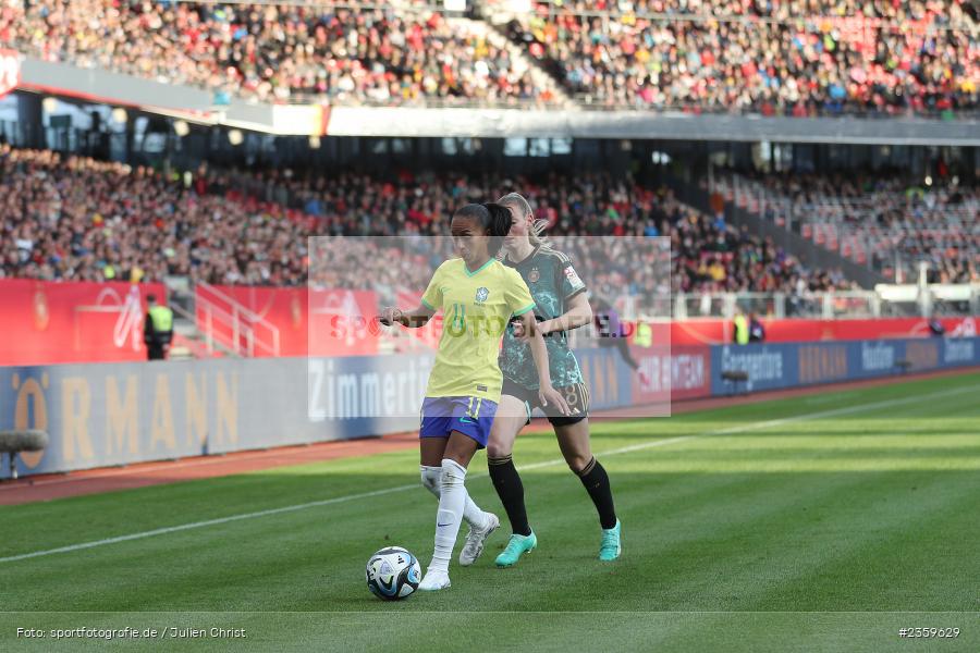 Adriana Silva, Max-Morlock-Stadion, Nürnberg, 12.04.2023, sport, action, Fussball, DFB, FIFA, UEFA, Freundschaftsspiel, BRA, GER, Frauen-Nationalmannschaft, Brasilien, Deutschland - Bild-ID: 2359629