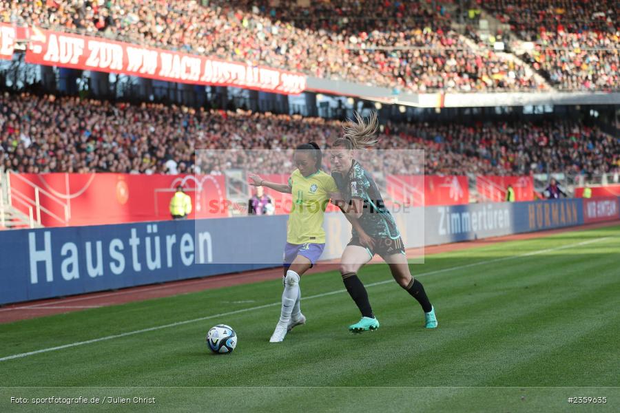 Adriana Silva, Max-Morlock-Stadion, Nürnberg, 12.04.2023, sport, action, Fussball, DFB, FIFA, UEFA, Freundschaftsspiel, BRA, GER, Frauen-Nationalmannschaft, Brasilien, Deutschland - Bild-ID: 2359635