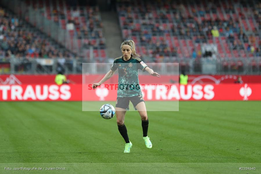Kathrin Hendrich, Max-Morlock-Stadion, Nürnberg, 12.04.2023, sport, action, Fussball, DFB, FIFA, UEFA, Freundschaftsspiel, BRA, GER, Frauen-Nationalmannschaft, Brasilien, Deutschland - Bild-ID: 2359640