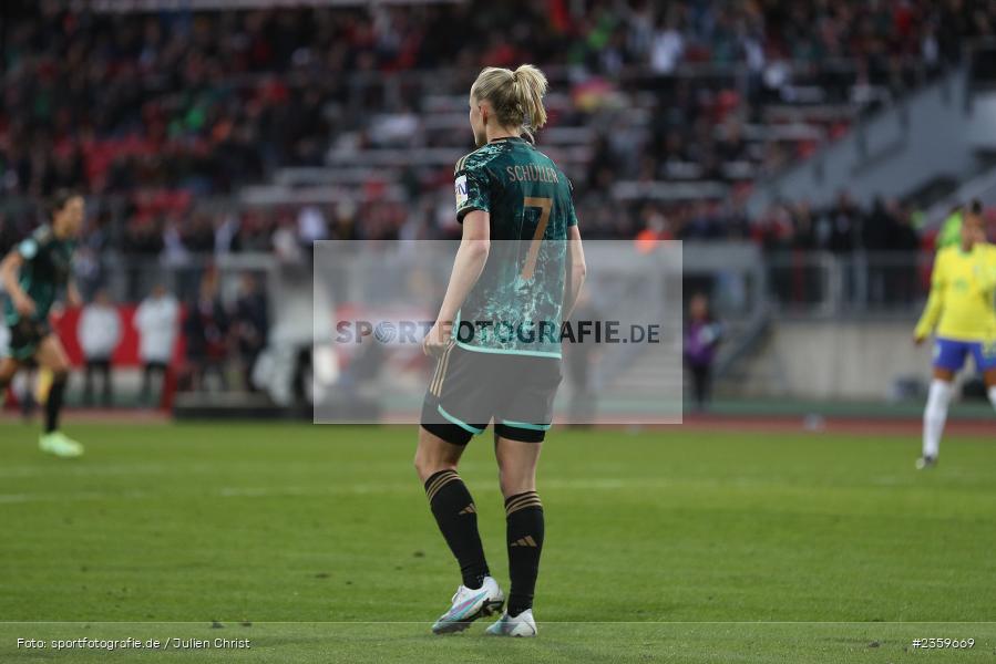 Lea Schüller, Max-Morlock-Stadion, Nürnberg, 12.04.2023, sport, action, Fussball, DFB, FIFA, UEFA, Freundschaftsspiel, BRA, GER, Frauen-Nationalmannschaft, Brasilien, Deutschland - Bild-ID: 2359669
