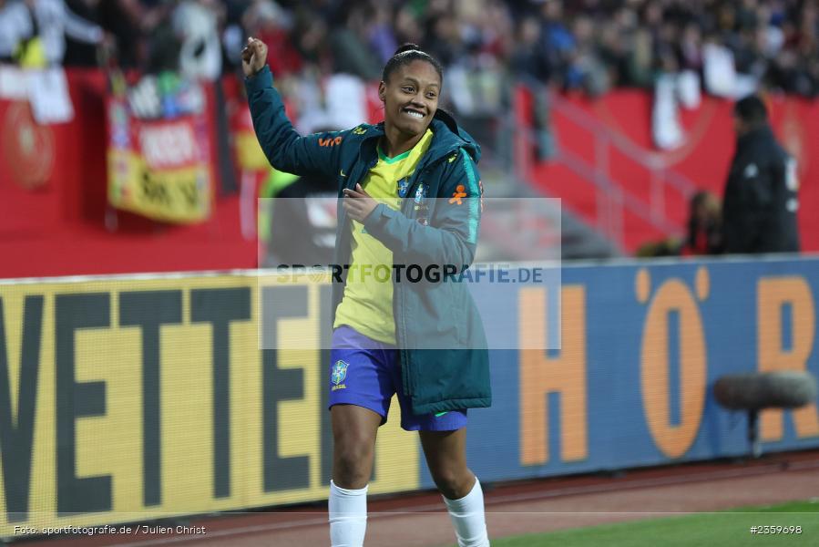 Ary Borges, Max-Morlock-Stadion, Nürnberg, 12.04.2023, sport, action, Fussball, DFB, FIFA, UEFA, Freundschaftsspiel, BRA, GER, Frauen-Nationalmannschaft, Brasilien, Deutschland - Bild-ID: 2359698