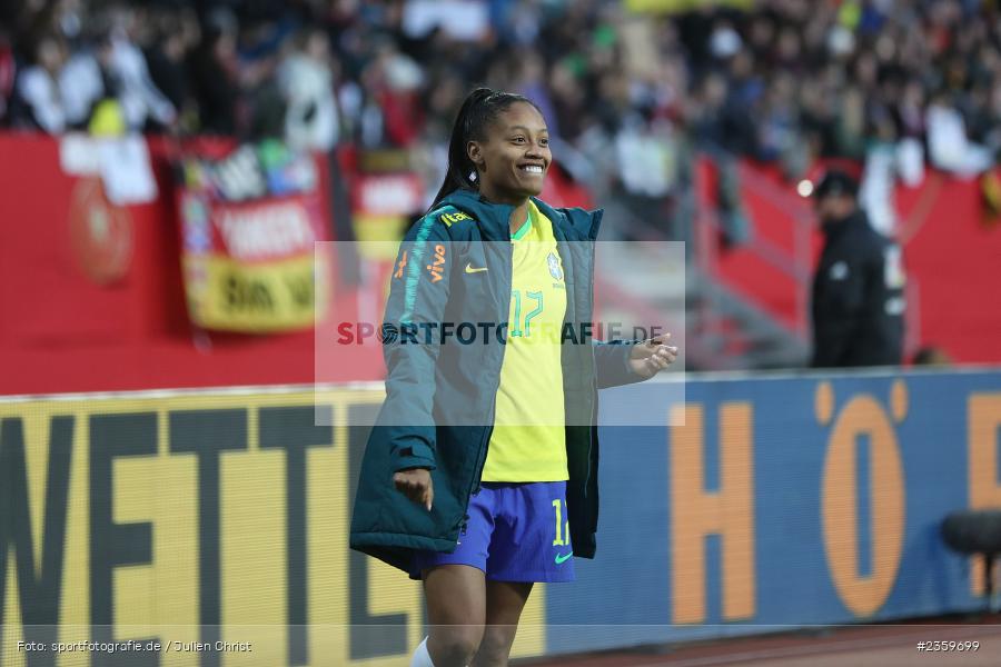 Ary Borges, Max-Morlock-Stadion, Nürnberg, 12.04.2023, sport, action, Fussball, DFB, FIFA, UEFA, Freundschaftsspiel, BRA, GER, Frauen-Nationalmannschaft, Brasilien, Deutschland - Bild-ID: 2359699