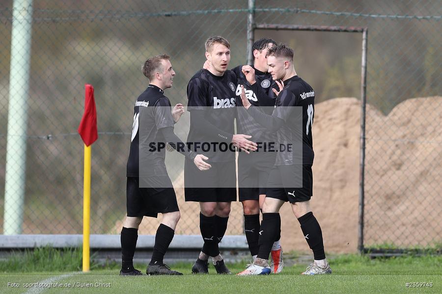 Marco Schiebel, Kohlenberg-Arena, Fuchsstadt, 12.04.2023, sport, action, Fussball, BFV, 31. Spieltag, Landesliga Nordwest, TUS, FCF, TuS Frammersbach, FC Fuchsstadt - Bild-ID: 2359743