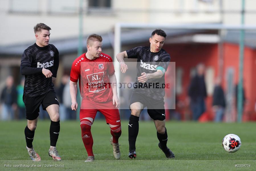 Marian Wiesler, Kohlenberg-Arena, Fuchsstadt, 12.04.2023, sport, action, Fussball, BFV, 31. Spieltag, Landesliga Nordwest, TUS, FCF, TuS Frammersbach, FC Fuchsstadt - Bild-ID: 2359774 Marian Wiesler, Kohlenberg-Arena, Fuchsstadt, 12.04.2023, sport, action, Fussball, BFV, 31. Spieltag, Landesliga Nordwest, TUS, FCF, TuS Frammersbach, FC Fuchsstadt - Bild-ID: 2359774