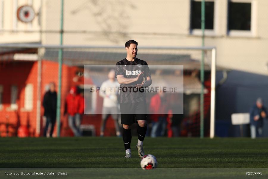 Patrick Amrhein, Kohlenberg-Arena, Fuchsstadt, 12.04.2023, sport, action, Fussball, BFV, 31. Spieltag, Landesliga Nordwest, TUS, FCF, TuS Frammersbach, FC Fuchsstadt - Bild-ID: 2359795