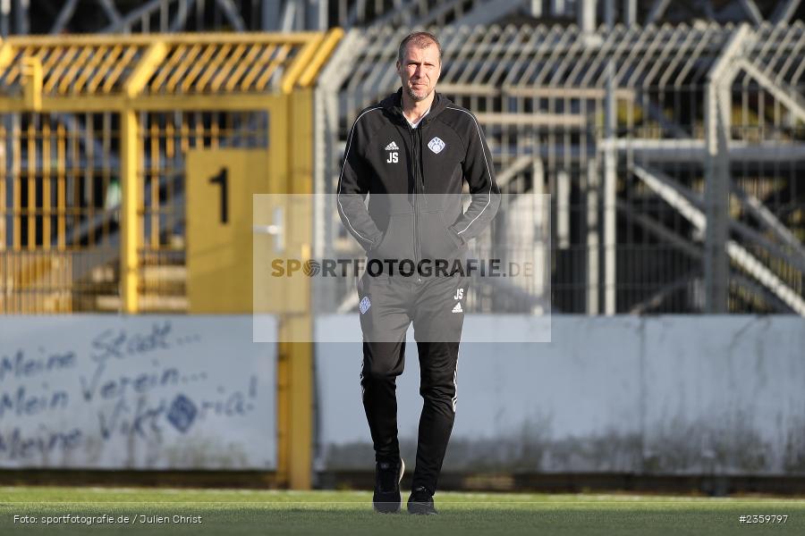 Jochen Seitz, Stadion am Schönbusch, Aschaffenburg, 14.04.2023, sport, action, Fussball, BFV, 32. Spieltag, Regionalliga Bayern, ANS, SVA, SpVgg Ansbach, SV Viktoria Aschaffenburg - Bild-ID: 2359797