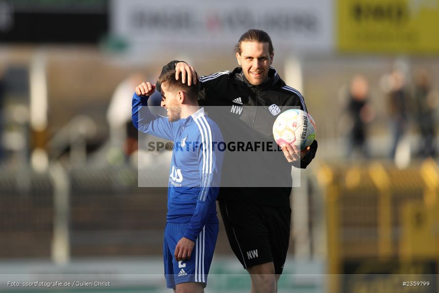 Nico Wegmann, Stadion am Schönbusch, Aschaffenburg, 14.04.2023, sport, action, Fussball, BFV, 32. Spieltag, Regionalliga Bayern, ANS, SVA, SpVgg Ansbach, SV Viktoria Aschaffenburg - Bild-ID: 2359799