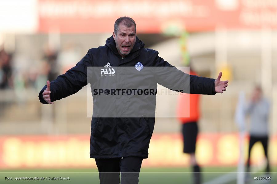 Jochen Seitz, Stadion am Schönbusch, Aschaffenburg, 14.04.2023, sport, action, Fussball, BFV, 32. Spieltag, Regionalliga Bayern, ANS, SVA, SpVgg Ansbach, SV Viktoria Aschaffenburg - Bild-ID: 2359835
