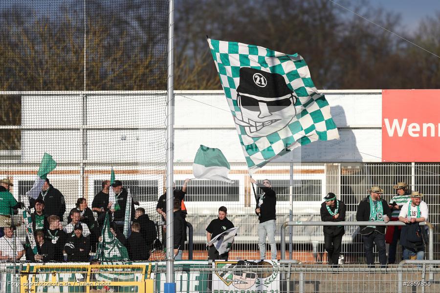 Rezat Bande, Fans, Stadion am Schönbusch, Aschaffenburg, 14.04.2023, sport, action, Fussball, BFV, 32. Spieltag, Regionalliga Bayern, ANS, SVA, SpVgg Ansbach, SV Viktoria Aschaffenburg - Bild-ID: 2359856