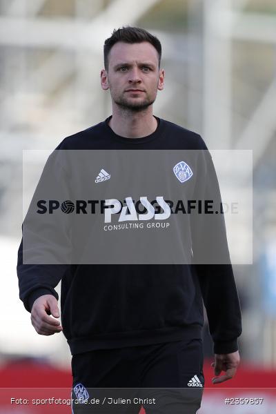 Rapahel Peter, Stadion am Schönbusch, Aschaffenburg, 14.04.2023, sport, action, Fussball, BFV, 32. Spieltag, Regionalliga Bayern, ANS, SVA, SpVgg Ansbach, SV Viktoria Aschaffenburg - Bild-ID: 2359857