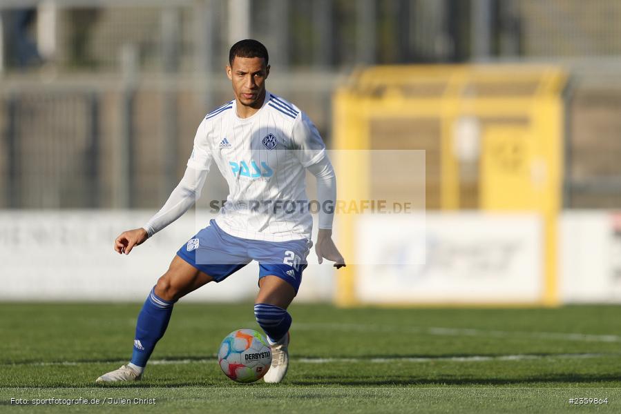 Felix Metzler, Stadion am Schönbusch, Aschaffenburg, 14.04.2023, sport, action, Fussball, BFV, 32. Spieltag, Regionalliga Bayern, ANS, SVA, SpVgg Ansbach, SV Viktoria Aschaffenburg - Bild-ID: 2359864