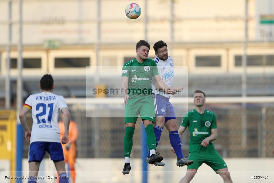 Benjamin Baier, Stadion am Schönbusch, Aschaffenburg, 14.04.2023, sport, action, Fussball, BFV, 32. Spieltag, Regionalliga Bayern, ANS, SVA, SpVgg Ansbach, SV Viktoria Aschaffenburg - Bild-ID: 2359909