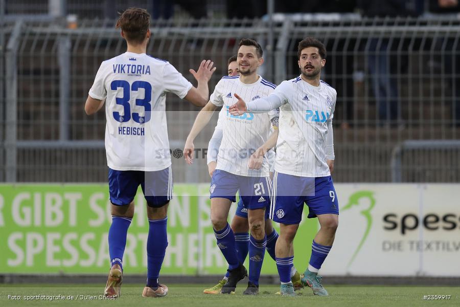 Daniel Cheron, Stadion am Schönbusch, Aschaffenburg, 14.04.2023, sport, action, Fussball, BFV, 32. Spieltag, Regionalliga Bayern, ANS, SVA, SpVgg Ansbach, SV Viktoria Aschaffenburg - Bild-ID: 2359917