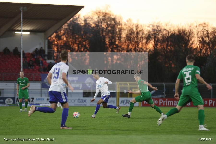 Felix Metzler, Stadion am Schönbusch, Aschaffenburg, 14.04.2023, sport, action, Fussball, BFV, 32. Spieltag, Regionalliga Bayern, ANS, SVA, SpVgg Ansbach, SV Viktoria Aschaffenburg - Bild-ID: 2359919
