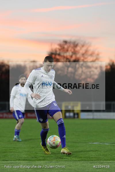 Niklas Meyer, Stadion am Schönbusch, Aschaffenburg, 14.04.2023, sport, action, Fussball, BFV, 32. Spieltag, Regionalliga Bayern, ANS, SVA, SpVgg Ansbach, SV Viktoria Aschaffenburg - Bild-ID: 2359928