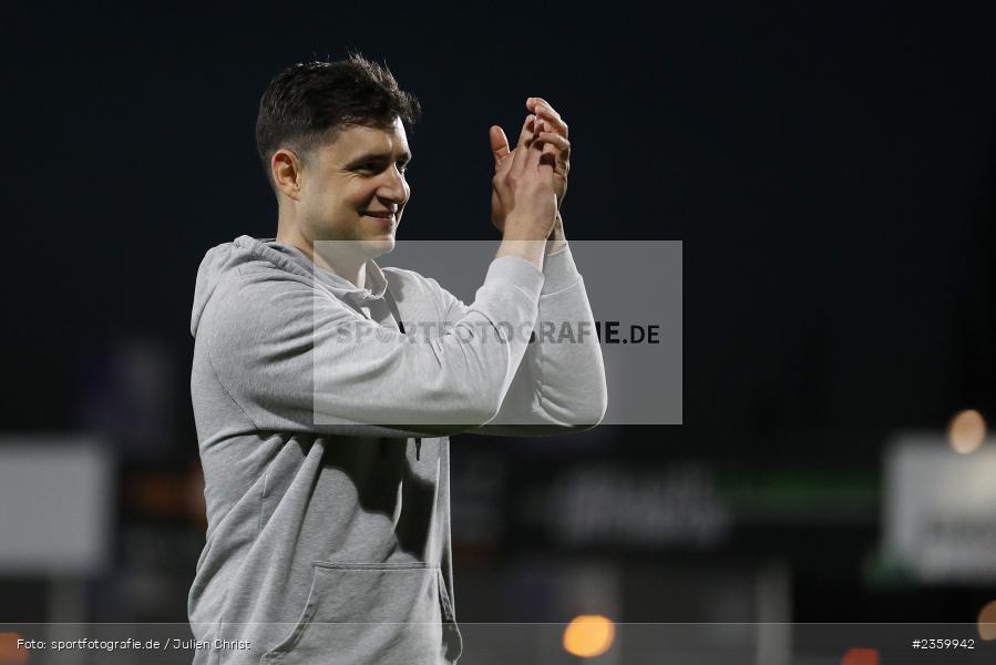 Christoph Hasselmeier, Stadion am Schönbusch, Aschaffenburg, 14.04.2023, sport, action, Fussball, BFV, 32. Spieltag, Regionalliga Bayern, ANS, SVA, SpVgg Ansbach, SV Viktoria Aschaffenburg - Bild-ID: 2359942
