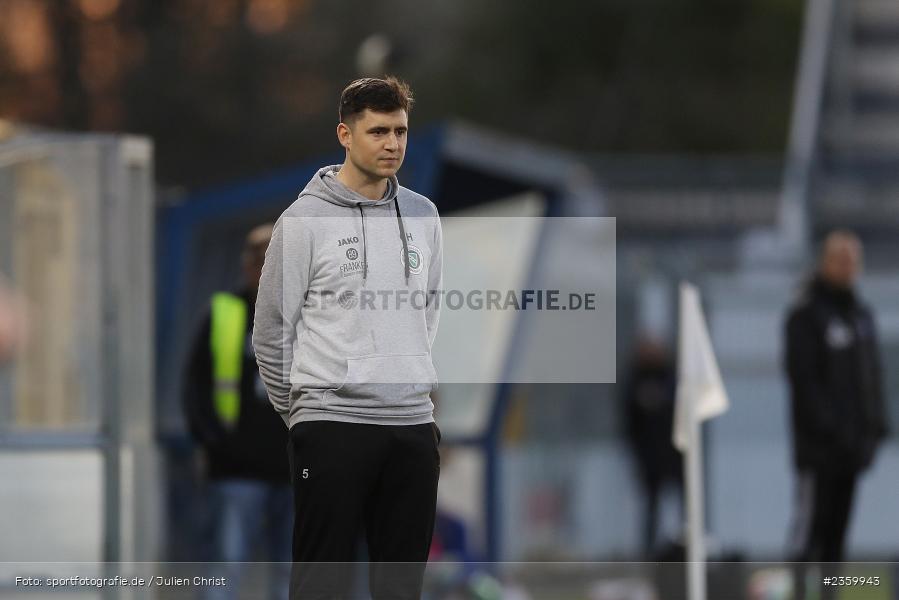 Christoph Hasselmeier, Stadion am Schönbusch, Aschaffenburg, 14.04.2023, sport, action, Fussball, BFV, 32. Spieltag, Regionalliga Bayern, ANS, SVA, SpVgg Ansbach, SV Viktoria Aschaffenburg - Bild-ID: 2359943