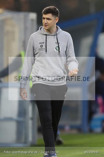 Christoph Hasselmeier, Stadion am Schönbusch, Aschaffenburg, 14.04.2023, sport, action, Fussball, BFV, 32. Spieltag, Regionalliga Bayern, ANS, SVA, SpVgg Ansbach, SV Viktoria Aschaffenburg - Bild-ID: 2359947