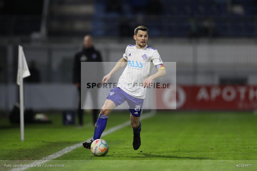 Daniel Cheron, Stadion am Schönbusch, Aschaffenburg, 14.04.2023, sport, action, Fussball, BFV, 32. Spieltag, Regionalliga Bayern, ANS, SVA, SpVgg Ansbach, SV Viktoria Aschaffenburg - Bild-ID: 2359971