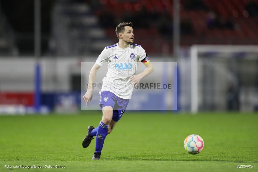 Daniel Cheron, Stadion am Schönbusch, Aschaffenburg, 14.04.2023, sport, action, Fussball, BFV, 32. Spieltag, Regionalliga Bayern, ANS, SVA, SpVgg Ansbach, SV Viktoria Aschaffenburg - Bild-ID: 2359976
