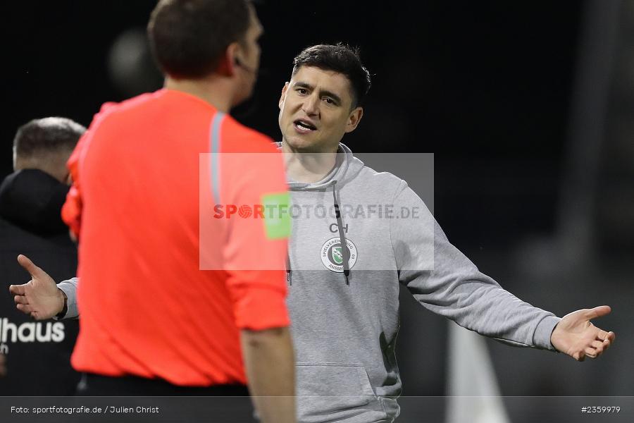 Christoph Hasselmeier, Stadion am Schönbusch, Aschaffenburg, 14.04.2023, sport, action, Fussball, BFV, 32. Spieltag, Regionalliga Bayern, ANS, SVA, SpVgg Ansbach, SV Viktoria Aschaffenburg - Bild-ID: 2359979