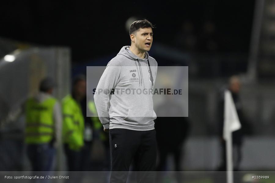 Christoph Hasselmeier, Stadion am Schönbusch, Aschaffenburg, 14.04.2023, sport, action, Fussball, BFV, 32. Spieltag, Regionalliga Bayern, ANS, SVA, SpVgg Ansbach, SV Viktoria Aschaffenburg - Bild-ID: 2359989
