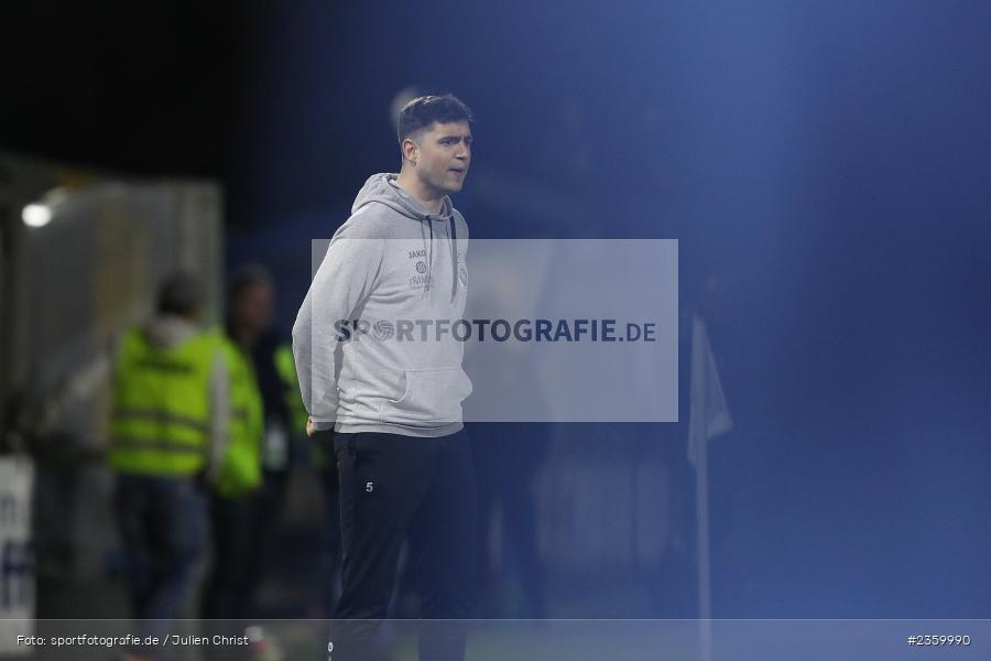 Christoph Hasselmeier, Stadion am Schönbusch, Aschaffenburg, 14.04.2023, sport, action, Fussball, BFV, 32. Spieltag, Regionalliga Bayern, ANS, SVA, SpVgg Ansbach, SV Viktoria Aschaffenburg - Bild-ID: 2359990