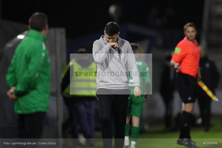 Christoph Hasselmeier, Stadion am Schönbusch, Aschaffenburg, 14.04.2023, sport, action, Fussball, BFV, 32. Spieltag, Regionalliga Bayern, ANS, SVA, SpVgg Ansbach, SV Viktoria Aschaffenburg - Bild-ID: 2359994