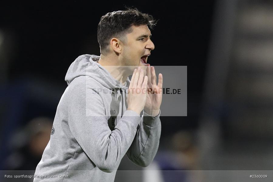 Christoph Hasselmeier, Stadion am Schönbusch, Aschaffenburg, 14.04.2023, sport, action, Fussball, BFV, 32. Spieltag, Regionalliga Bayern, ANS, SVA, SpVgg Ansbach, SV Viktoria Aschaffenburg - Bild-ID: 2360009