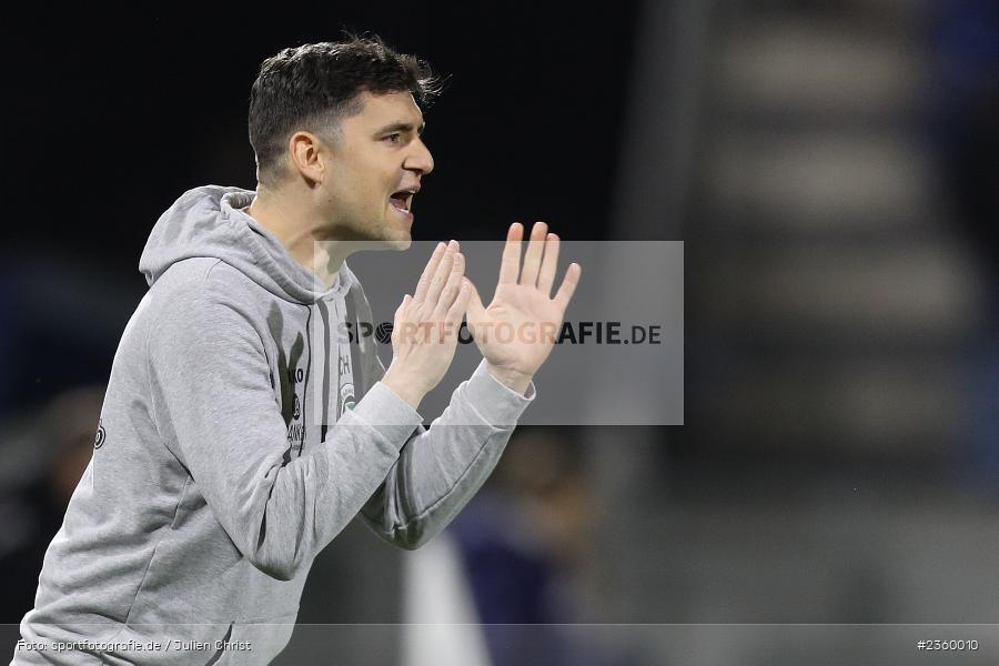 Christoph Hasselmeier, Stadion am Schönbusch, Aschaffenburg, 14.04.2023, sport, action, Fussball, BFV, 32. Spieltag, Regionalliga Bayern, ANS, SVA, SpVgg Ansbach, SV Viktoria Aschaffenburg - Bild-ID: 2360010