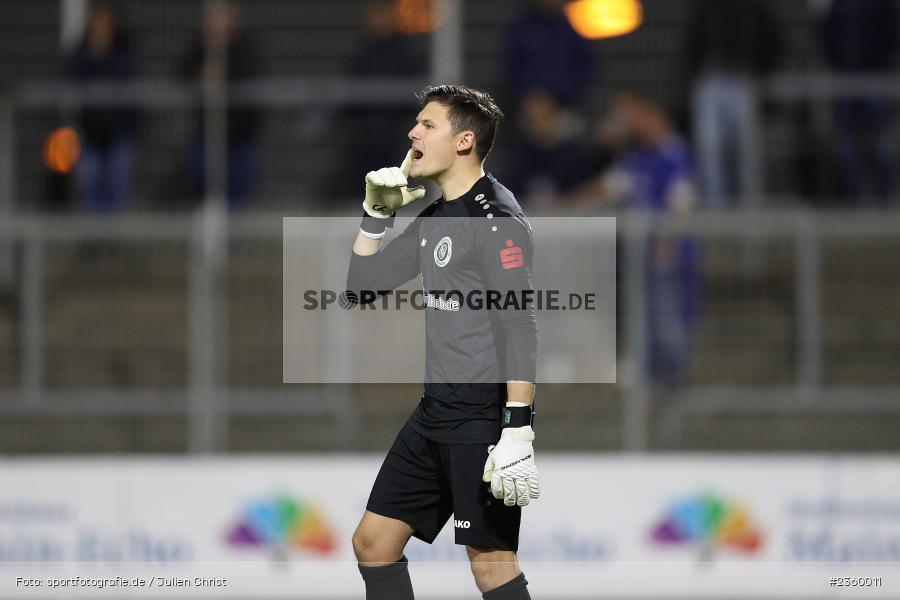 Sebastian Heid, Stadion am Schönbusch, Aschaffenburg, 14.04.2023, sport, action, Fussball, BFV, 32. Spieltag, Regionalliga Bayern, ANS, SVA, SpVgg Ansbach, SV Viktoria Aschaffenburg - Bild-ID: 2360011