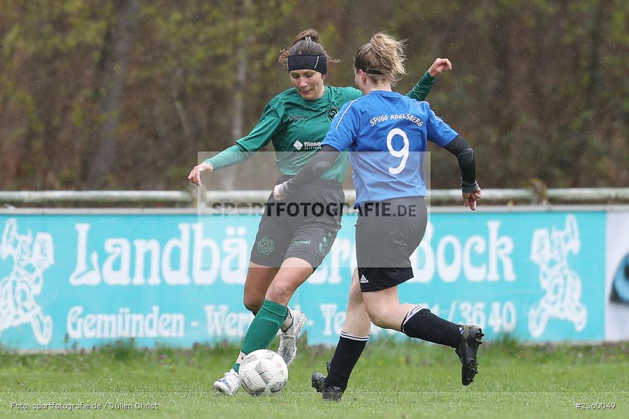 Celine Schmitt, Sportgelände, Adelsberg, 15.04.2023, sport, action, Fussball, BFV, 13. Spieltag, Bezirksoberliga Frauen, SV Veitshöchheim, SpVgg Adelsberg - Bild-ID: 2360049