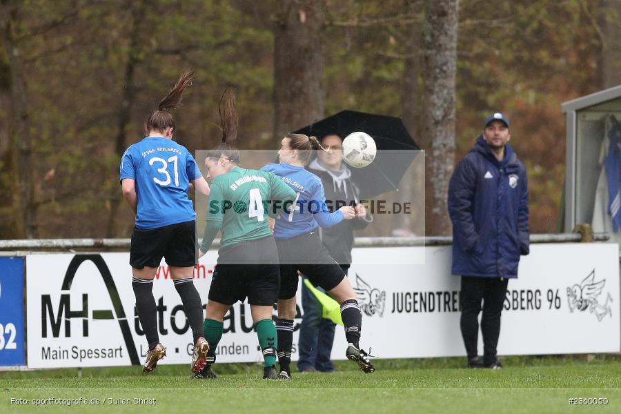 Celine Schmitt, Sportgelände, Adelsberg, 15.04.2023, sport, action, Fussball, BFV, 13. Spieltag, Bezirksoberliga Frauen, SV Veitshöchheim, SpVgg Adelsberg - Bild-ID: 2360050