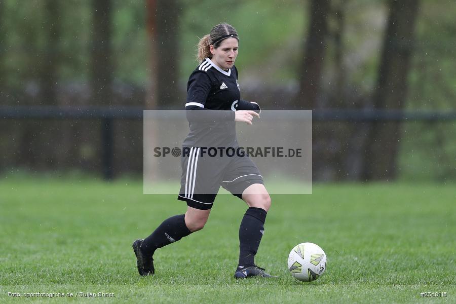 Melissa Ludewig, Sportgelände, Karsbach, 15.04.2023, sport, action, Fussball, BFV, Frauen Landesliga Nord, 15. Spieltag, SGV, FCK, SGV Nürnberg-Fürth, FC Karsbach - Bild-ID: 2360115 Melissa Ludewig, Sportgelände, Karsbach, 15.04.2023, sport, action, Fussball, BFV, Frauen Landesliga Nord, 15. Spieltag, SGV, FCK, SGV Nürnberg-Fürth, FC Karsbach - Bild-ID: 2360115