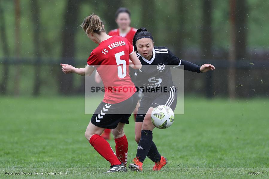Melissa Elling, Sportgelände, Karsbach, 15.04.2023, sport, action, Fussball, BFV, Frauen Landesliga Nord, 15. Spieltag, SGV, FCK, SGV Nürnberg-Fürth, FC Karsbach - Bild-ID: 2360117 Melissa Elling, Sportgelände, Karsbach, 15.04.2023, sport, action, Fussball, BFV, Frauen Landesliga Nord, 15. Spieltag, SGV, FCK, SGV Nürnberg-Fürth, FC Karsbach - Bild-ID: 2360117