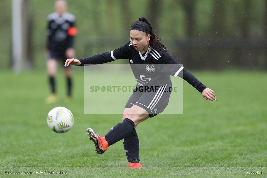 Melissa Elling, Sportgelände, Karsbach, 15.04.2023, sport, action, Fussball, BFV, Frauen Landesliga Nord, 15. Spieltag, SGV, FCK, SGV Nürnberg-Fürth, FC Karsbach - Bild-ID: 2360121 Melissa Elling, Sportgelände, Karsbach, 15.04.2023, sport, action, Fussball, BFV, Frauen Landesliga Nord, 15. Spieltag, SGV, FCK, SGV Nürnberg-Fürth, FC Karsbach - Bild-ID: 2360121