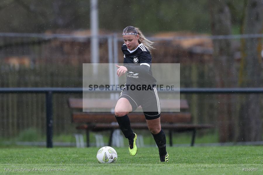 Jenny Rahner, Sportgelände, Karsbach, 15.04.2023, sport, action, Fussball, BFV, Frauen Landesliga Nord, 15. Spieltag, SGV, FCK, SGV Nürnberg-Fürth, FC Karsbach - Bild-ID: 2360151 Jenny Rahner, Sportgelände, Karsbach, 15.04.2023, sport, action, Fussball, BFV, Frauen Landesliga Nord, 15. Spieltag, SGV, FCK, SGV Nürnberg-Fürth, FC Karsbach - Bild-ID: 2360151
