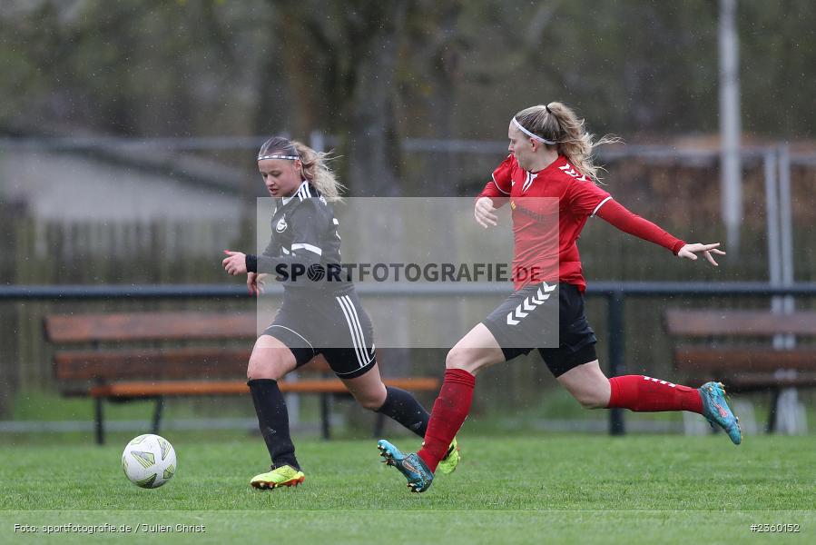Jenny Rahner, Sportgelände, Karsbach, 15.04.2023, sport, action, Fussball, BFV, Frauen Landesliga Nord, 15. Spieltag, SGV, FCK, SGV Nürnberg-Fürth, FC Karsbach - Bild-ID: 2360152 Jenny Rahner, Sportgelände, Karsbach, 15.04.2023, sport, action, Fussball, BFV, Frauen Landesliga Nord, 15. Spieltag, SGV, FCK, SGV Nürnberg-Fürth, FC Karsbach - Bild-ID: 2360152