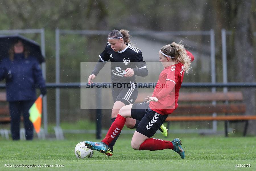 Jenny Rahner, Sportgelände, Karsbach, 15.04.2023, sport, action, Fussball, BFV, Frauen Landesliga Nord, 15. Spieltag, SGV, FCK, SGV Nürnberg-Fürth, FC Karsbach - Bild-ID: 2360153 Jenny Rahner, Sportgelände, Karsbach, 15.04.2023, sport, action, Fussball, BFV, Frauen Landesliga Nord, 15. Spieltag, SGV, FCK, SGV Nürnberg-Fürth, FC Karsbach - Bild-ID: 2360153