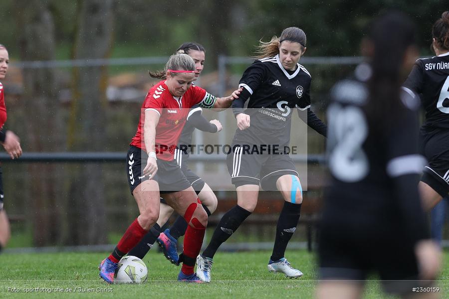 Marie Theres Franz, Sportgelände, Karsbach, 15.04.2023, sport, action, Fussball, BFV, Frauen Landesliga Nord, 15. Spieltag, SGV, FCK, SGV Nürnberg-Fürth, FC Karsbach - Bild-ID: 2360159 Marie Theres Franz, Sportgelände, Karsbach, 15.04.2023, sport, action, Fussball, BFV, Frauen Landesliga Nord, 15. Spieltag, SGV, FCK, SGV Nürnberg-Fürth, FC Karsbach - Bild-ID: 2360159