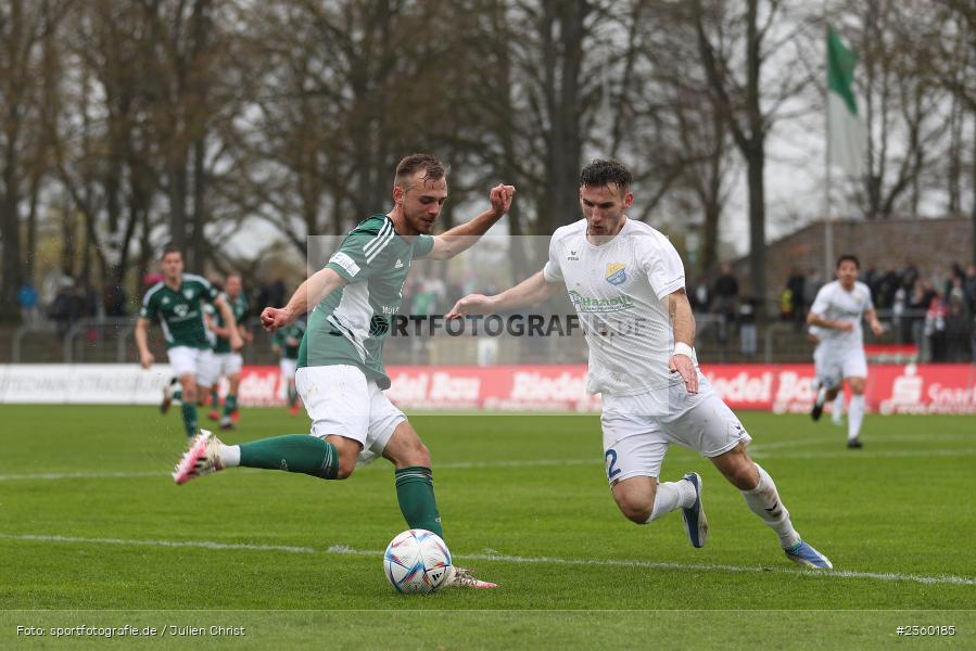 Felix Schwarzholz, Willy-Sachs-Stadion, Schweinfurt, 15.04.2023, sport, action, Fussball, BFV, 32. Spieltag, Regionalliga Bayern, FCP, FCS, FC Pipinsried, 1. FC Schweinfurt - Bild-ID: 2360185
