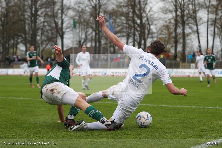 Dominic Noa Schmidt, Willy-Sachs-Stadion, Schweinfurt, 15.04.2023, sport, action, Fussball, BFV, 32. Spieltag, Regionalliga Bayern, FCP, FCS, FC Pipinsried, 1. FC Schweinfurt - Bild-ID: 2360191