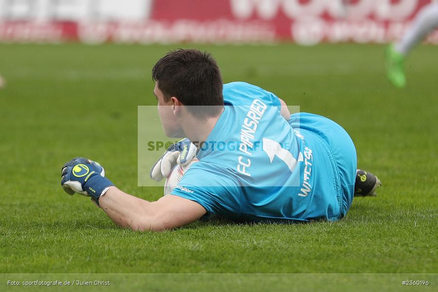 Daniel Witetschek, Willy-Sachs-Stadion, Schweinfurt, 15.04.2023, sport, action, Fussball, BFV, 32. Spieltag, Regionalliga Bayern, FCP, FCS, FC Pipinsried, 1. FC Schweinfurt - Bild-ID: 2360196