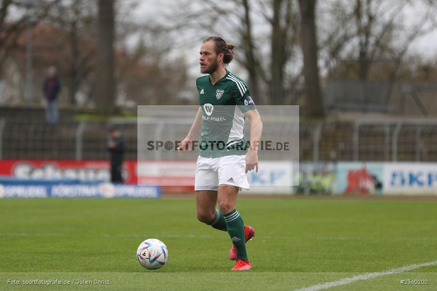 Kristian Böhnlein, Willy-Sachs-Stadion, Schweinfurt, 15.04.2023, sport, action, Fussball, BFV, 32. Spieltag, Regionalliga Bayern, FCP, FCS, FC Pipinsried, 1. FC Schweinfurt - Bild-ID: 2360202